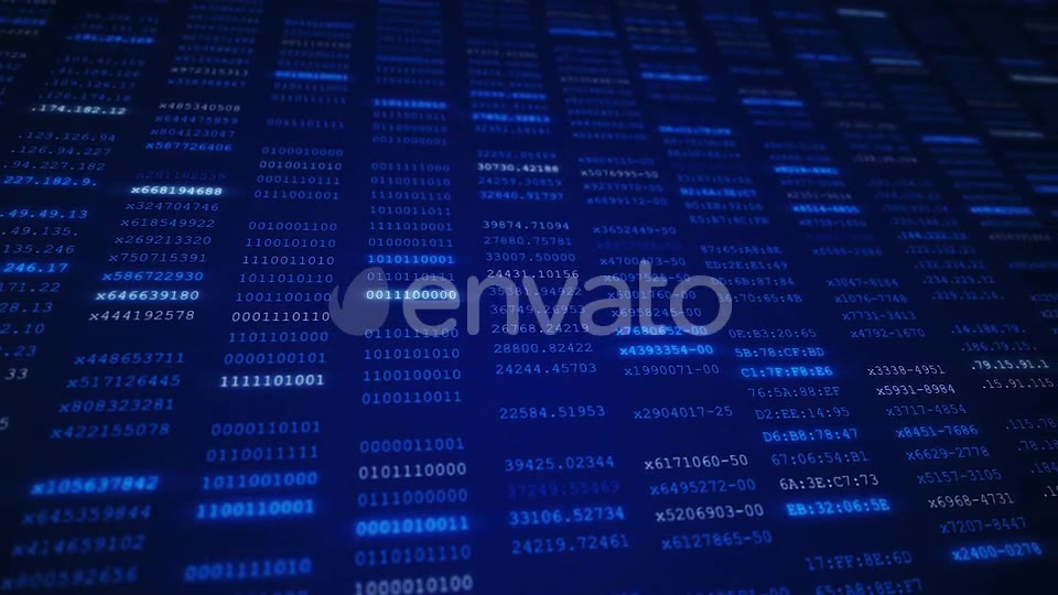 Visualization Screen of Internet Data Processing Videohive 23248224 Motion Graphics Image 8