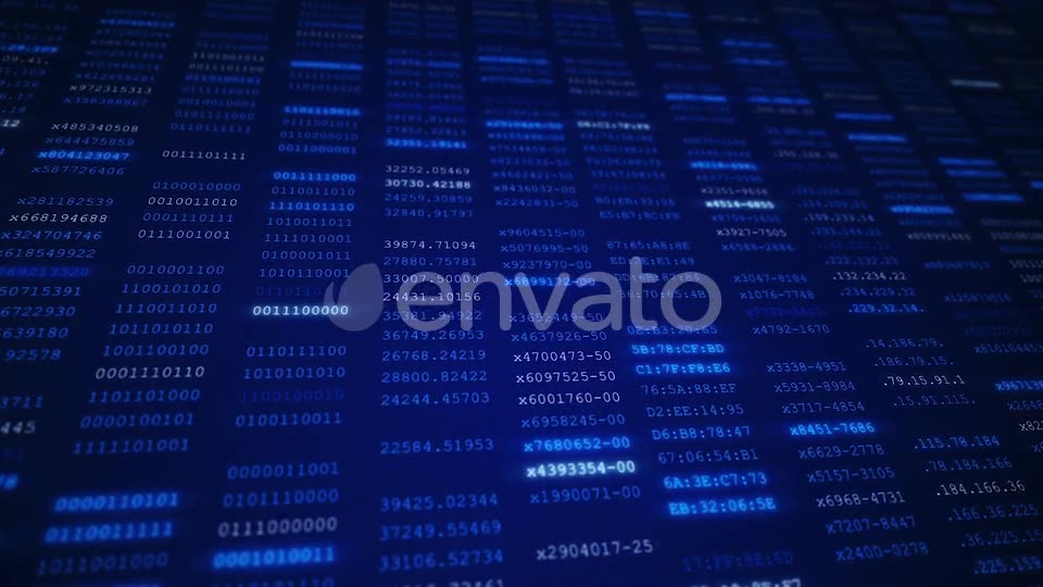 Visualization Screen of Internet Data Processing Videohive 23248224 Motion Graphics Image 9