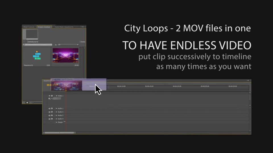 VJ City Loops Videohive 22177442 Motion Graphics Image 1