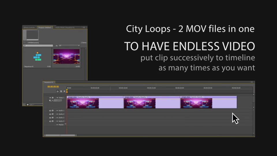 VJ City Loops Videohive 22177442 Motion Graphics Image 2