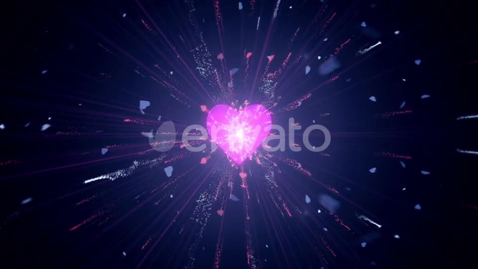 Vj Cold Hearts Loop Videohive 23330187 Motion Graphics Image 2