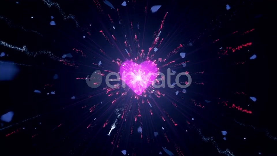 Vj Cold Hearts Loop Videohive 23330187 Motion Graphics Image 5