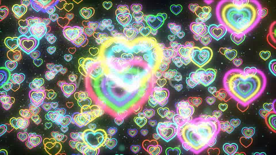 VJ Colorful Heart Background Videohive 14712808 Motion Graphics Image 10