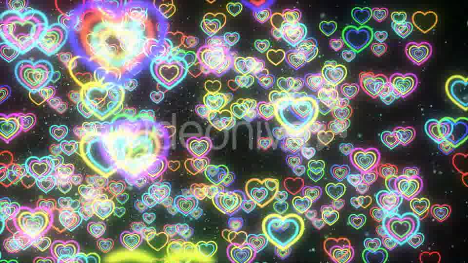 VJ Colorful Heart Background Videohive 14712808 Motion Graphics Image 12
