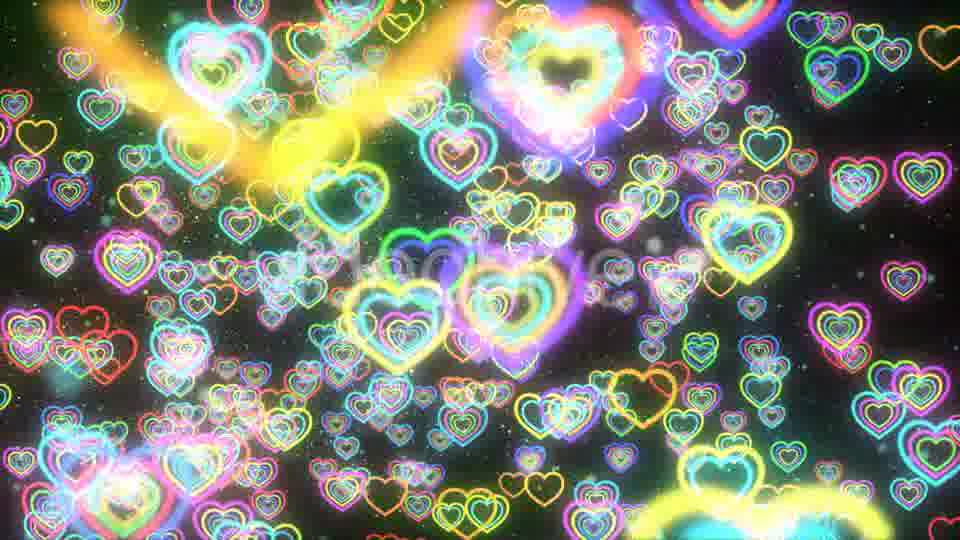VJ Colorful Heart Background Videohive 14712808 Motion Graphics Image 13