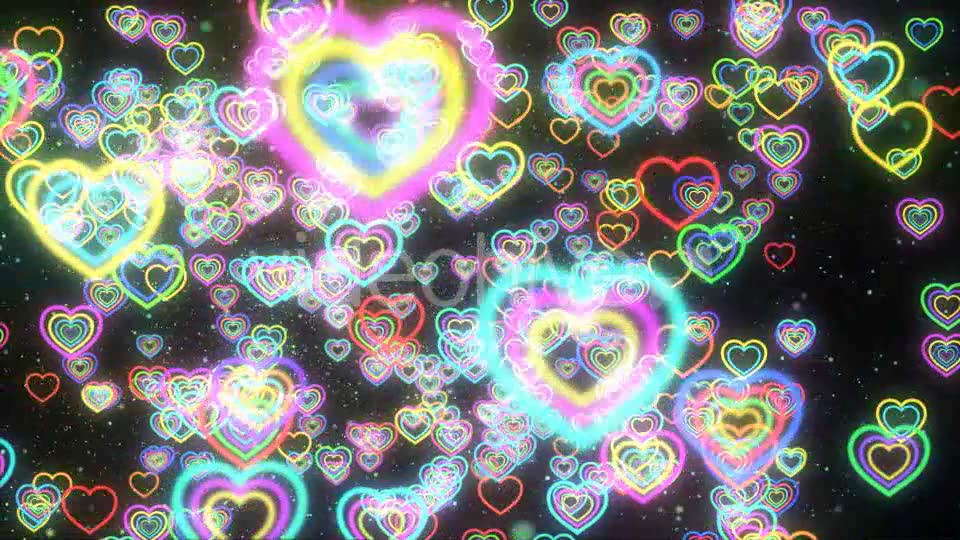 VJ Colorful Heart Background Videohive 14712808 Motion Graphics Image 5