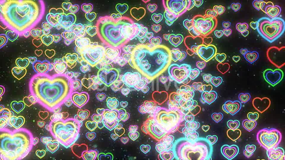 VJ Colorful Heart Background Videohive 14712808 Motion Graphics Image 7