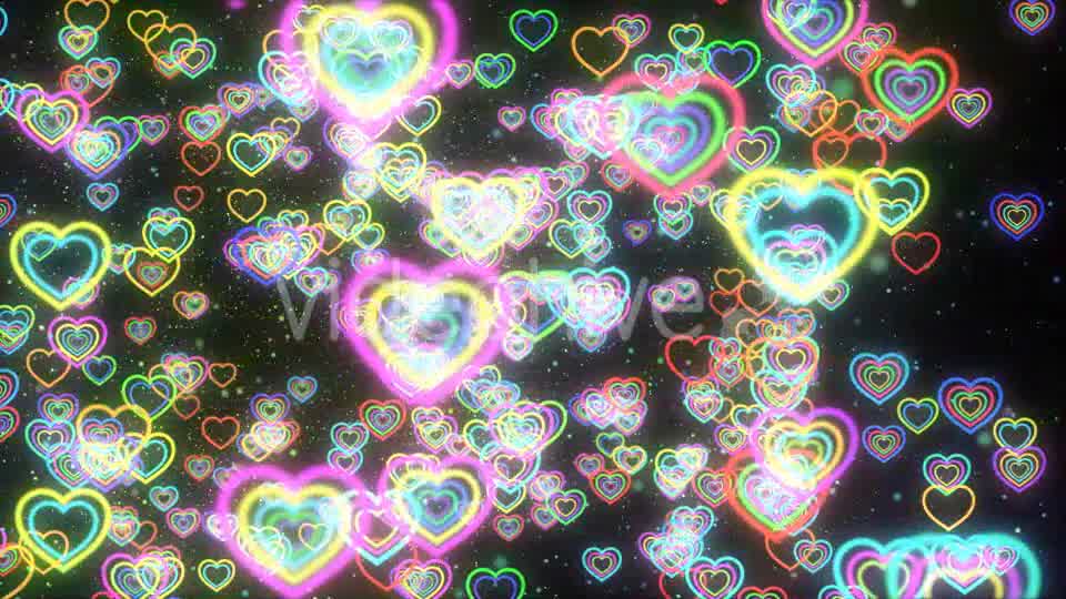 VJ Colorful Heart Background Videohive 14712808 Motion Graphics Image 8