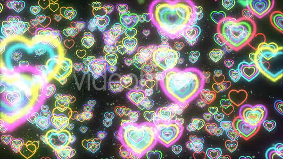 VJ Colorful Heart Background Videohive 14712808 Motion Graphics Image 9