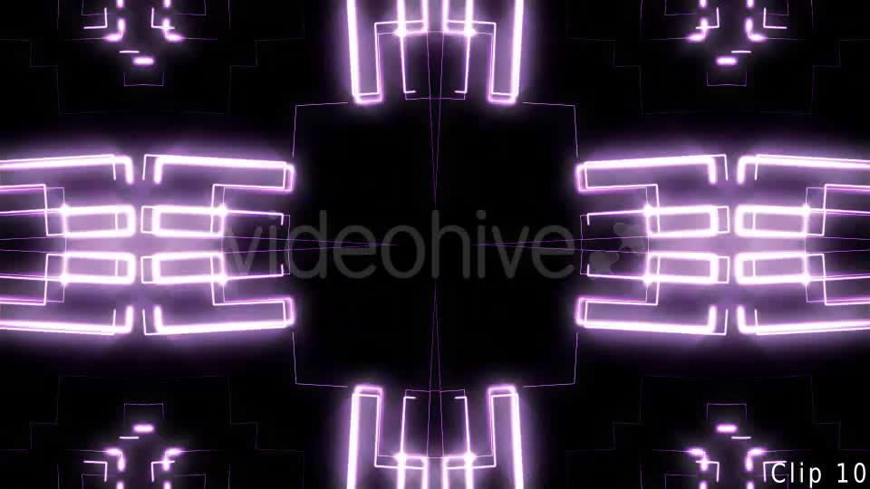 VJ Hypnotic Neon Light Backgrounds (10 Pack) Videohive 11322485 Motion Graphics Image 10
