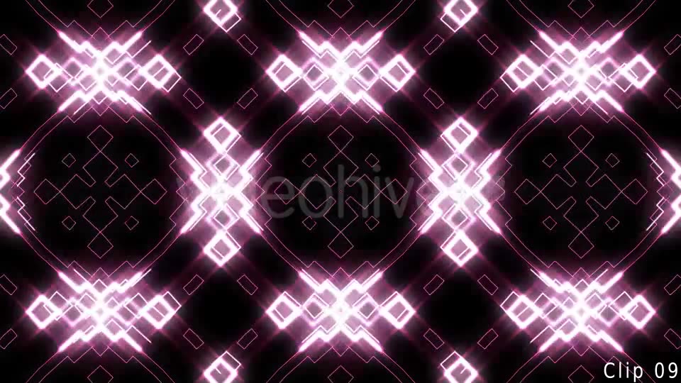 VJ Hypnotic Neon Light Backgrounds (10 Pack) Videohive 11322485 Motion Graphics Image 9