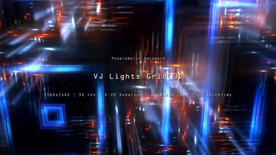VJ Lights Grid 3 Videohive 16337820 Motion Graphics Image 3