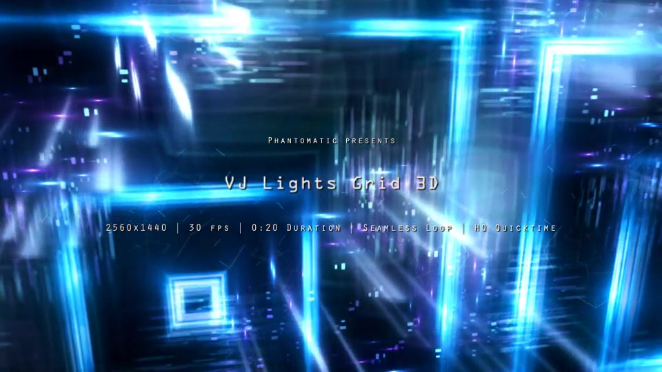 VJ Lights Grid 6 Videohive 16363891 Motion Graphics Image 3