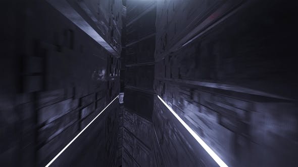 Vj Loop Digital Neon Tunnel - Download Videohive 22322935