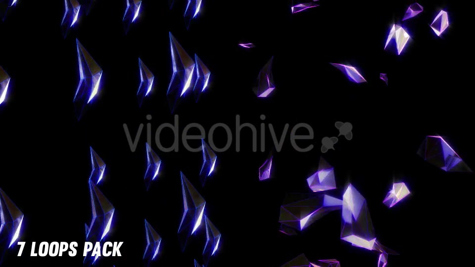 Vj Loops Crystals Diamonds (7 Pack) Videohive 15427654 Motion Graphics Image 11