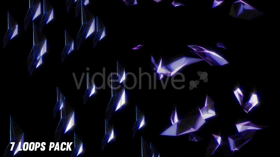 Vj Loops Crystals Diamonds (7 Pack) Videohive 15427654 Motion Graphics Image 6