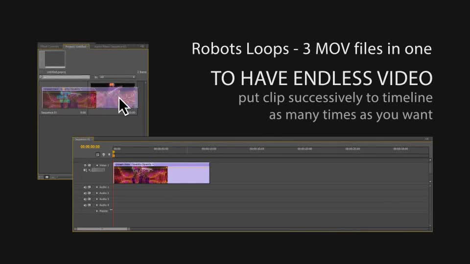 VJ Loops Robots Videohive 21956055 Motion Graphics Image 1