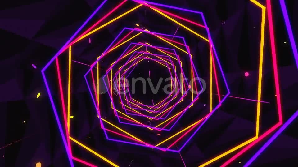 Neon White VJ Loops Background Videohive 24299219 Rapid Download