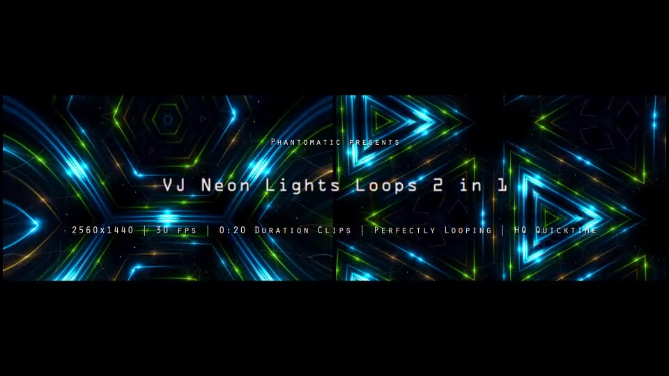 VJ Neon Lights 10 Videohive 15817837 Motion Graphics Image 3