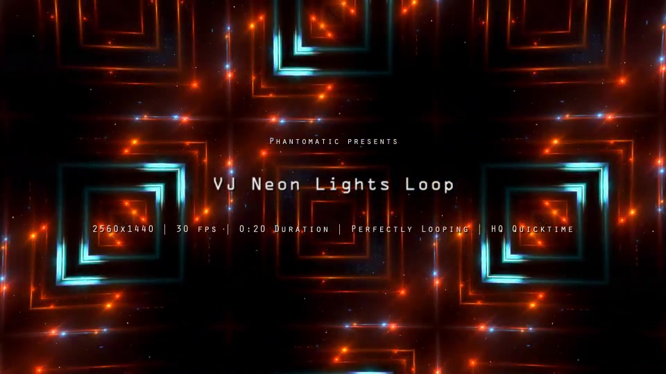 VJ Neon Lights 13 Videohive 15876177 Motion Graphics Image 6