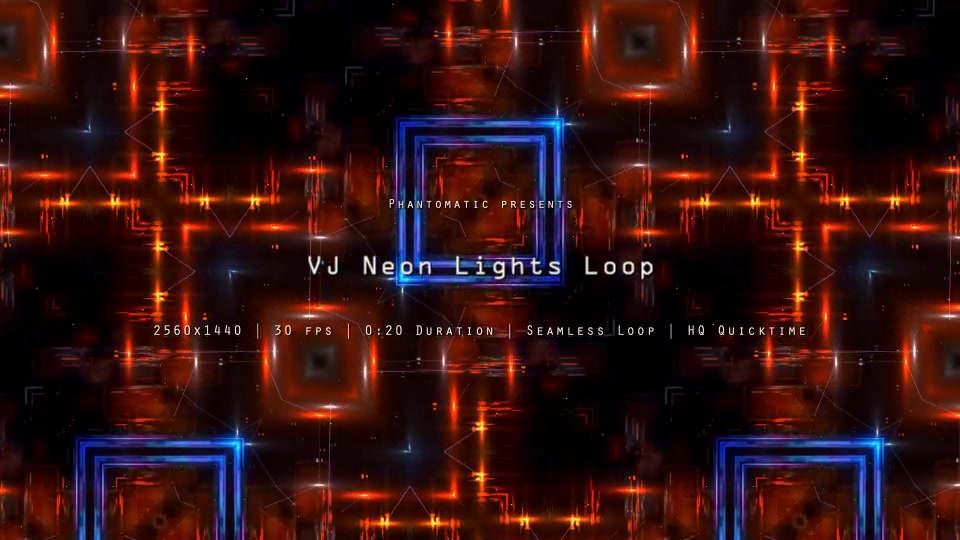 VJ Neon Lights 16 Videohive 16266452 Motion Graphics Image 5