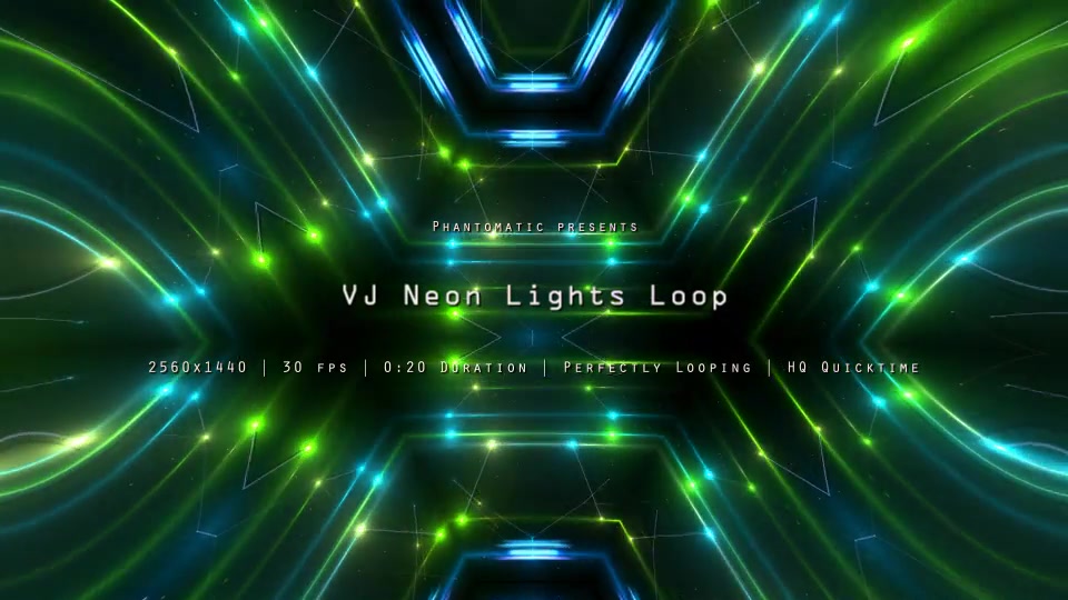 VJ Neon Lights 2 Videohive 15002408 Motion Graphics Image 5