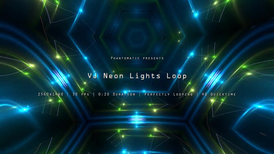 VJ Neon Lights 2 Videohive 15002408 Motion Graphics Image 6