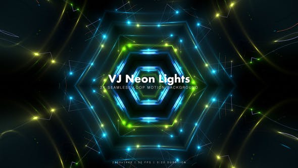 VJ Neon Lights 2 - Videohive Download 15002408