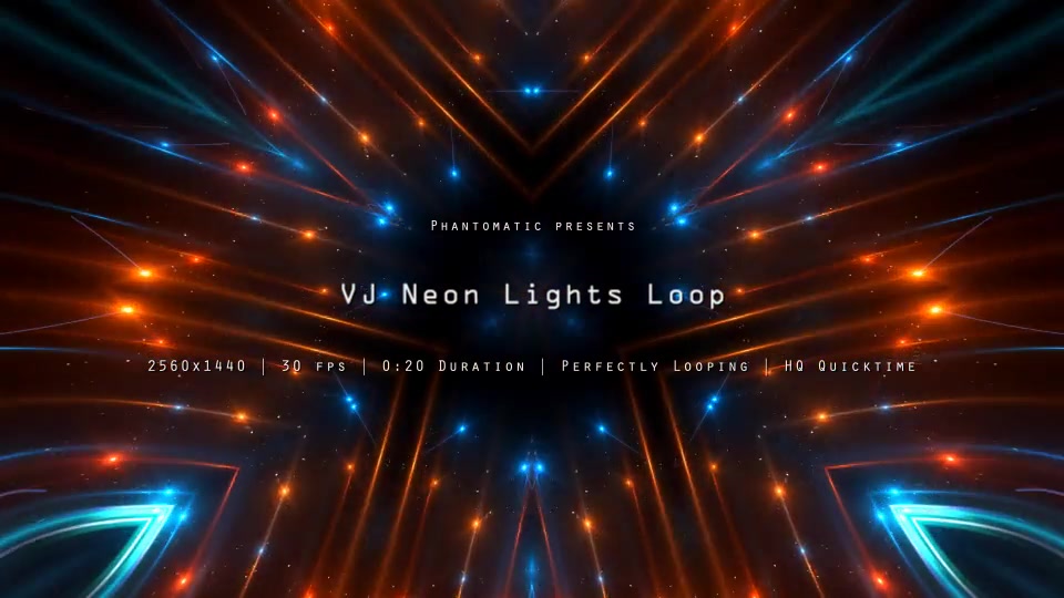 VJ Neon Lights 4 Videohive 15026917 Motion Graphics Image 6