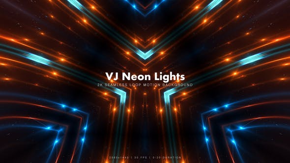 VJ Neon Lights 4 - Download 15026917 Videohive