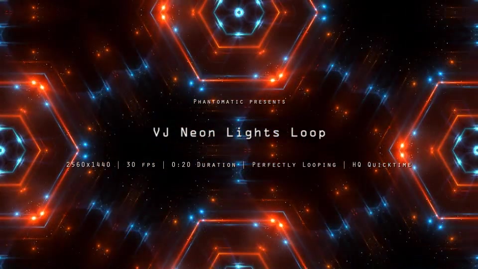 VJ Neon Lights 6 Videohive 15125495 Motion Graphics Image 5