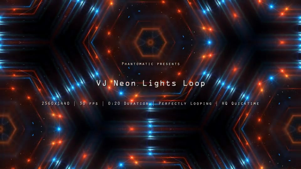 VJ Neon Lights 6 Videohive 15125495 Motion Graphics Image 6