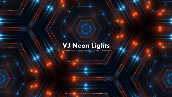 VJ Neon Lights 6 - Videohive Download 15125495