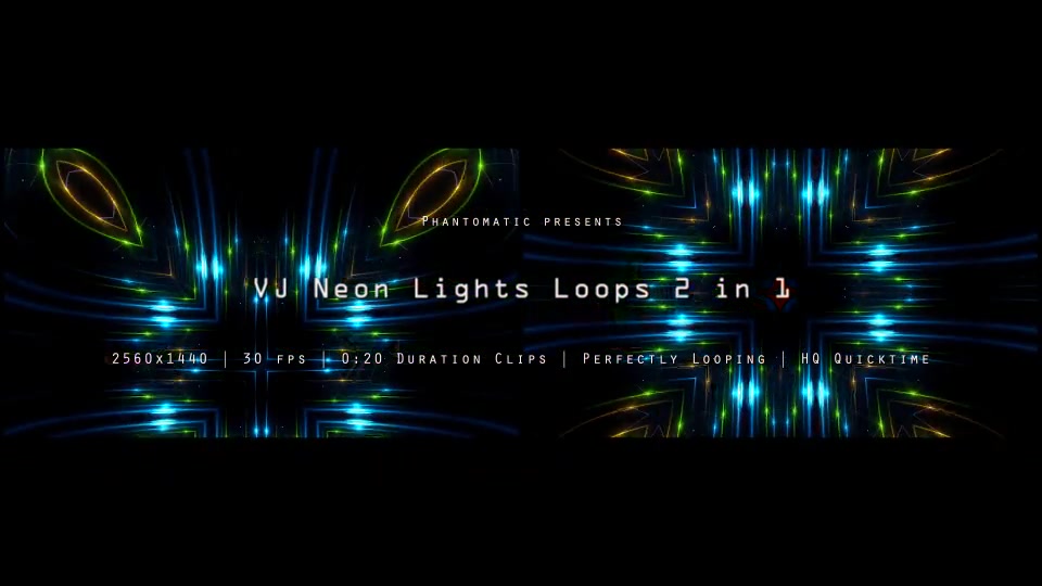 VJ Neon Lights 9 Videohive 15808390 Motion Graphics Image 3
