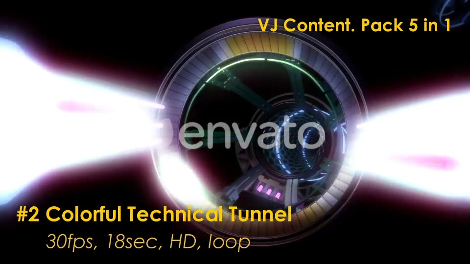 VJ Pack Tunnels Flights Videohive 21608121 Motion Graphics Image 5