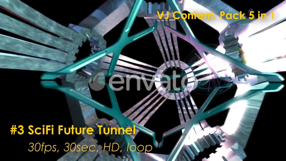 VJ Pack Tunnels Flights Videohive 21608121 Motion Graphics Image 8