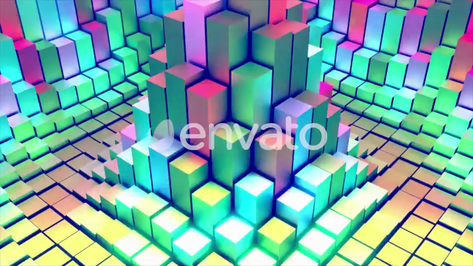 VJ Pixel Block II Videohive 22732292 Motion Graphics Image 8