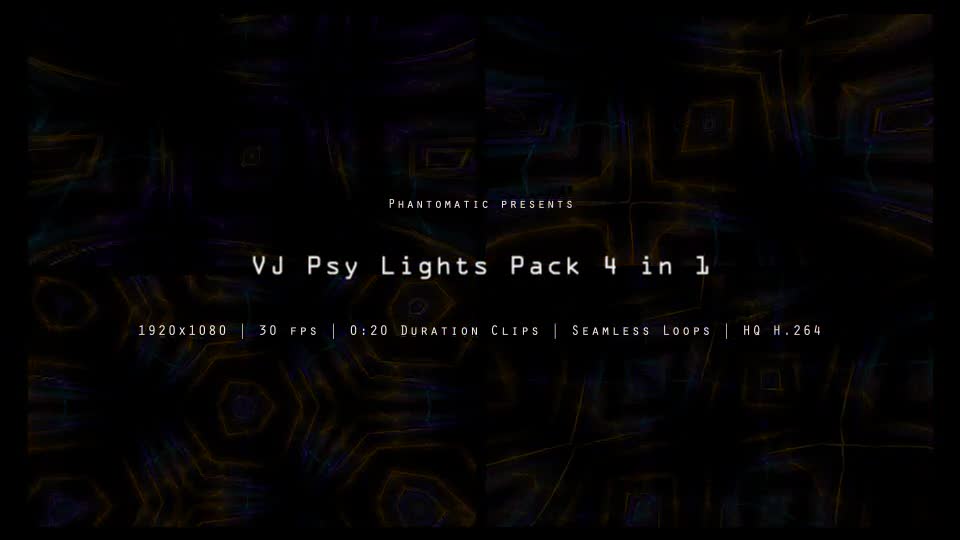 VJ Psy Lights Pack Videohive 16527801 Motion Graphics Image 2