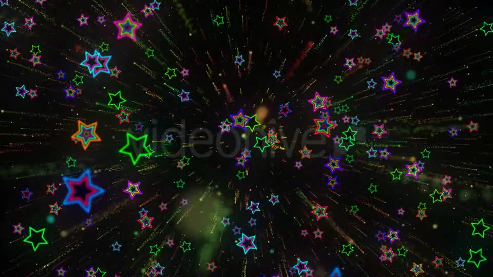 VJ Shooting Star Colorful Background Videohive 9241693 Motion Graphics Image 2