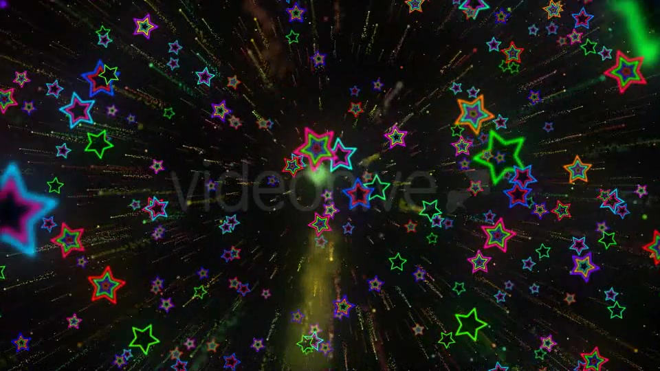 VJ Shooting Star Colorful Background Videohive 9241693 Motion Graphics Image 3
