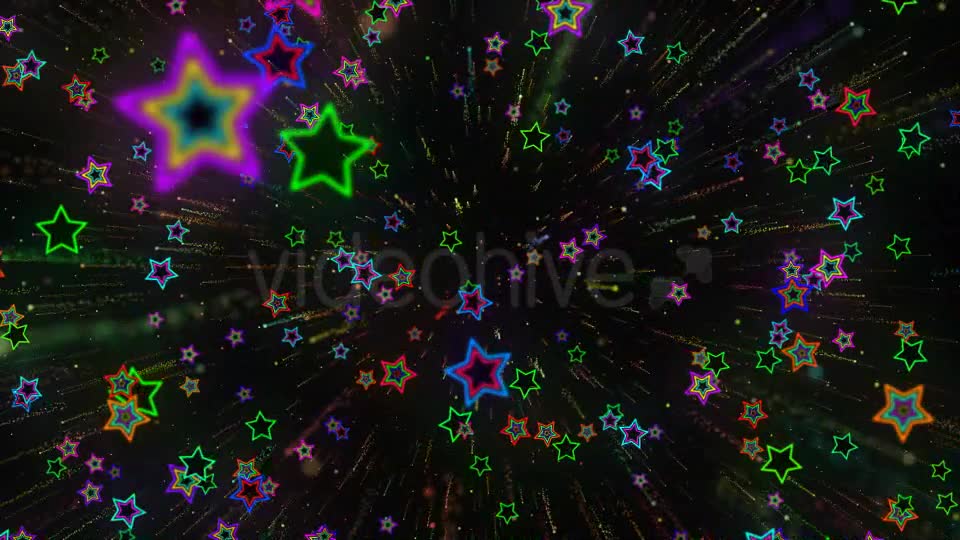 VJ Shooting Star Colorful Background Videohive 9241693 Motion Graphics Image 6