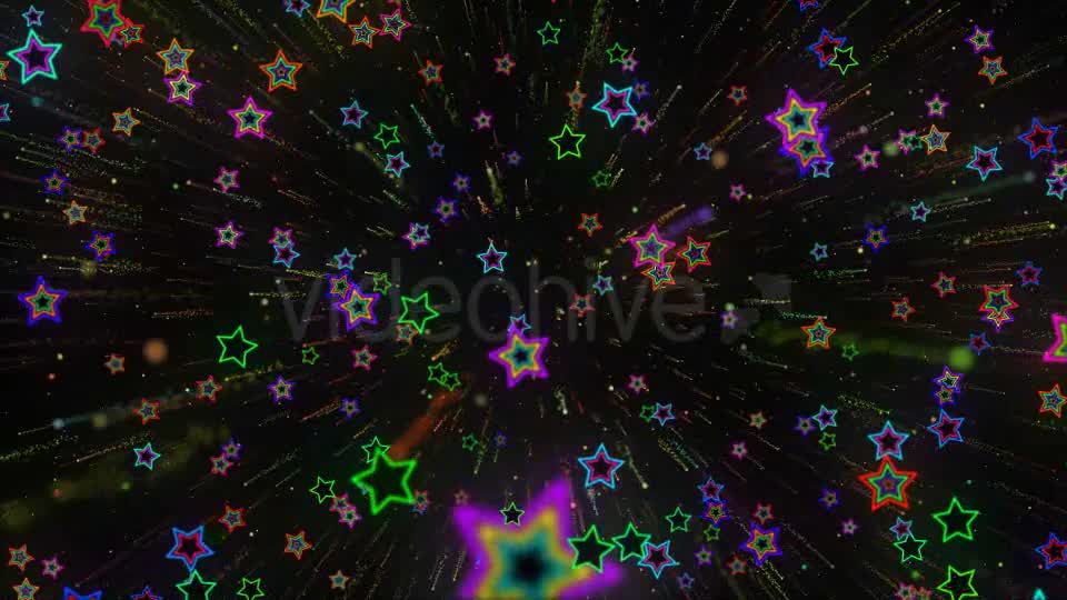 VJ Shooting Star Colorful Background Videohive 9241693 Motion Graphics Image 7
