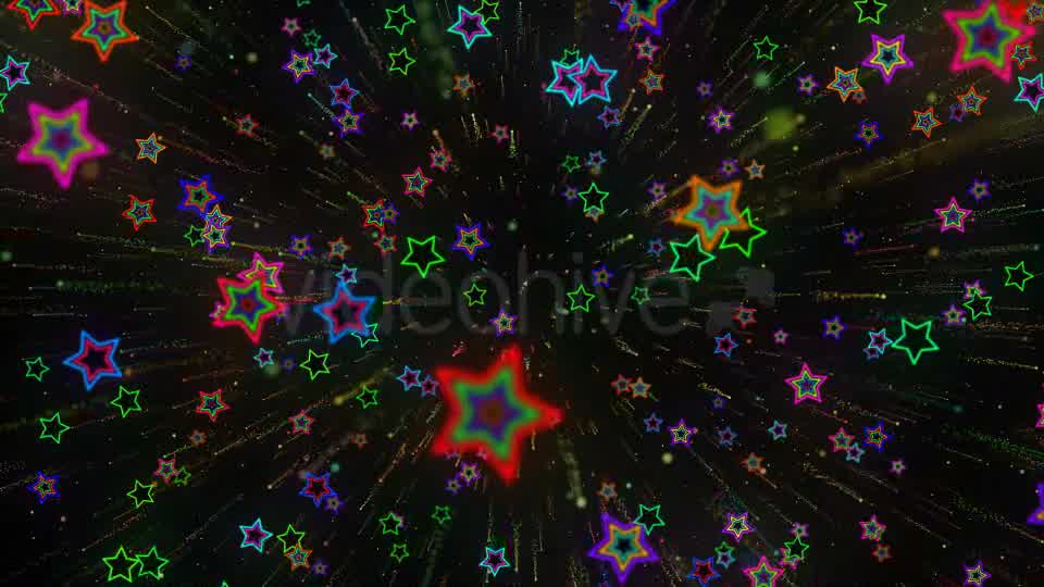 VJ Shooting Star Colorful Background Videohive 9241693 Motion Graphics Image 8