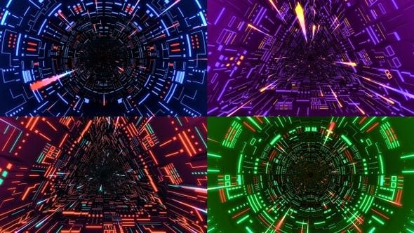 Vj Tunnels - Videohive Download 23344355