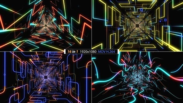 Vj Tunnels - Videohive Download 23372922