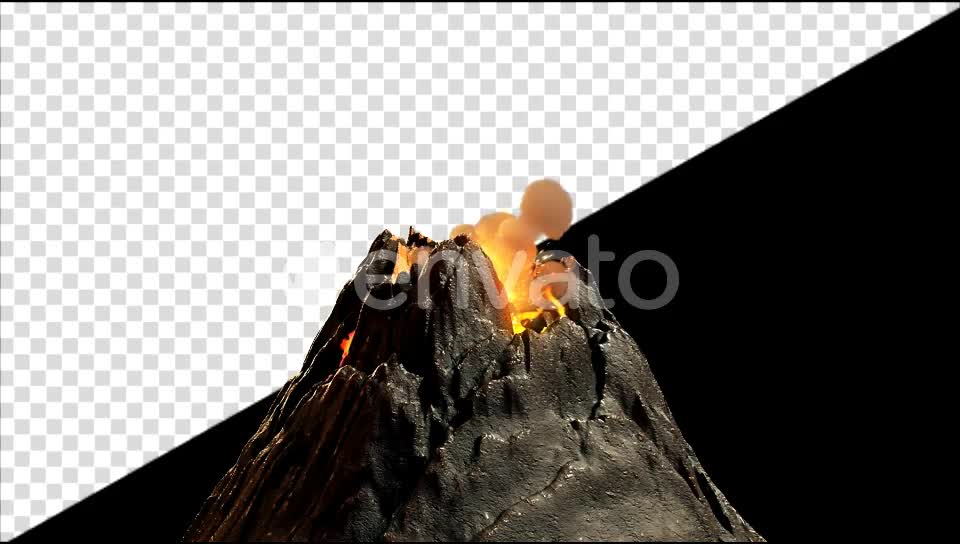 Volcano Eruption Videohive 22260716 Motion Graphics Image 1