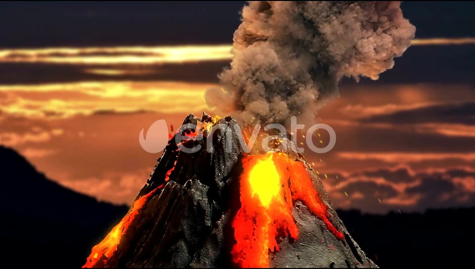 Volcano Eruption Videohive 22260716 Motion Graphics Image 10