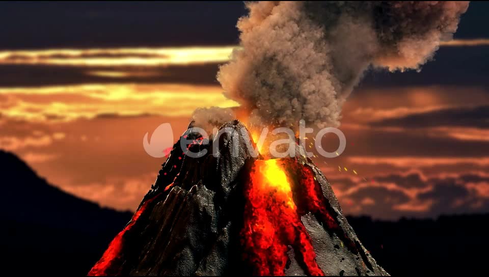 Volcano Eruption Videohive 22260716 Motion Graphics Image 11