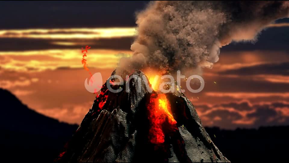 Volcano Eruption Videohive 22260716 Motion Graphics Image 12