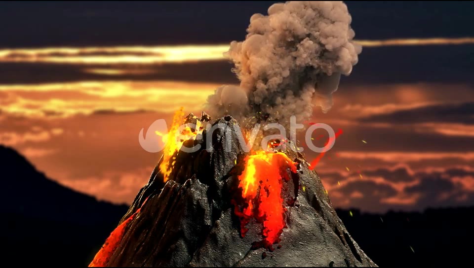 Volcano Eruption Videohive 22260716 Motion Graphics Image 9